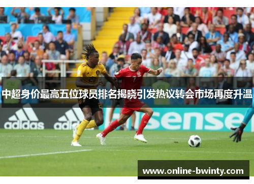 中超身价最高五位球员排名揭晓引发热议转会市场再度升温